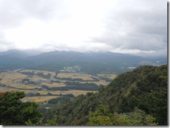 朴坂山山頂からの景色